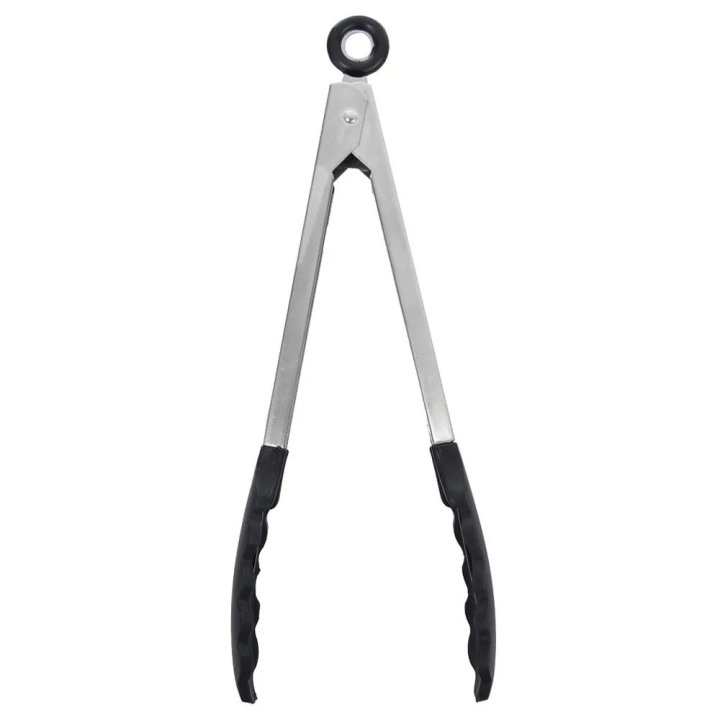 Szczypce kuchenne stalowe 27 cm