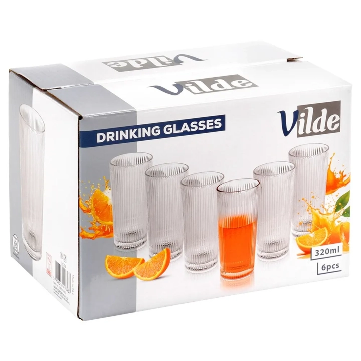 Szklanki 320 ml 6 szt.