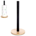 Stojak na ręcznik papierowy metalowy czarny 32,5 cm