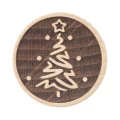 Stempel do ciastek drewniany 5,5 cm