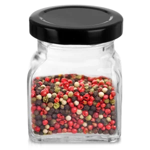 Pojemnik na przyprawy szklany 120 ml