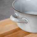 Miska bulionówka ceramiczna niebieska 600 ml