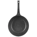 Patelnia granitowa głęboka wysoka GRANDE 28 cm