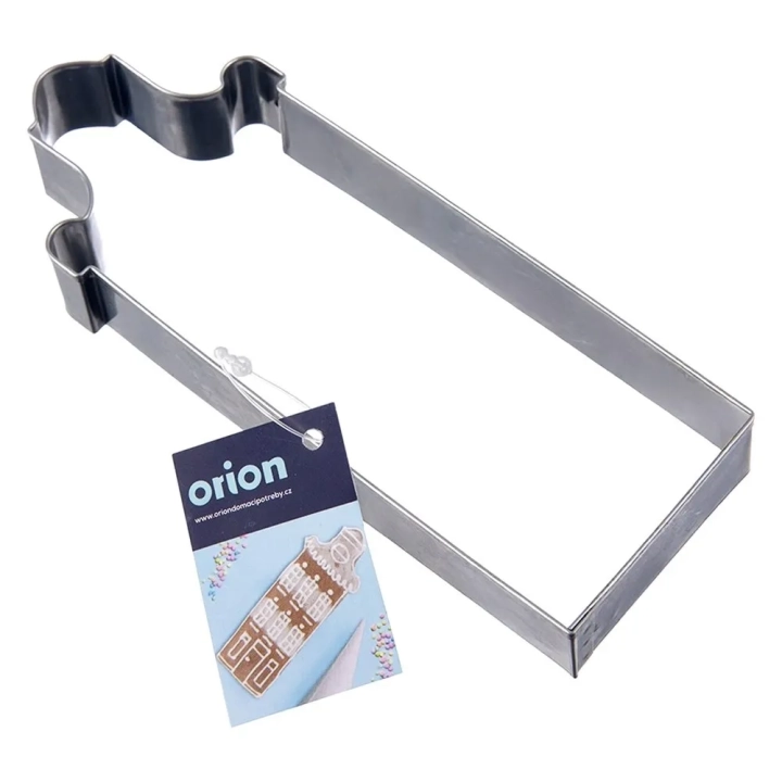 Wykrawacz do ciastek stalowy domek 14 cm