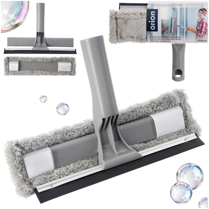 Mop do okien ze ściągaczką 2w1 CLEAN SYSTEM