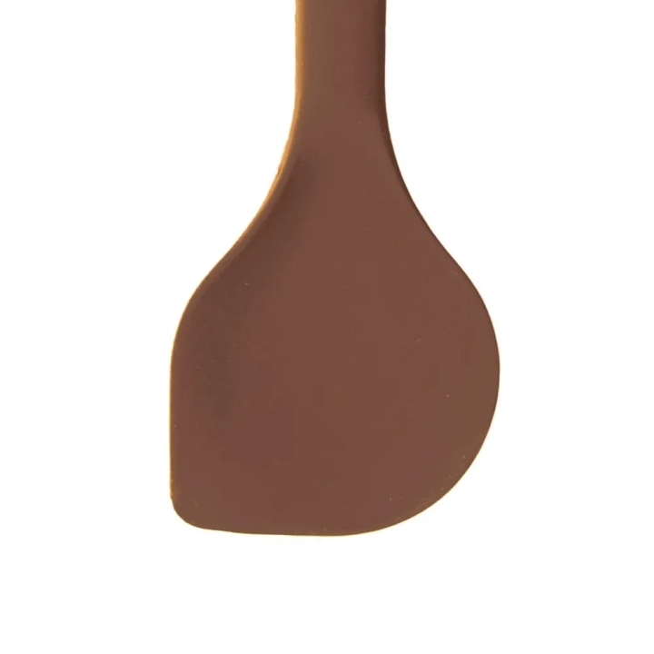Łopatka kuchenna silikonowa brązowa SILLINIE 28 cm