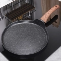 Patelnia do naleśników granitowa BLACK&WOOD 24 cm