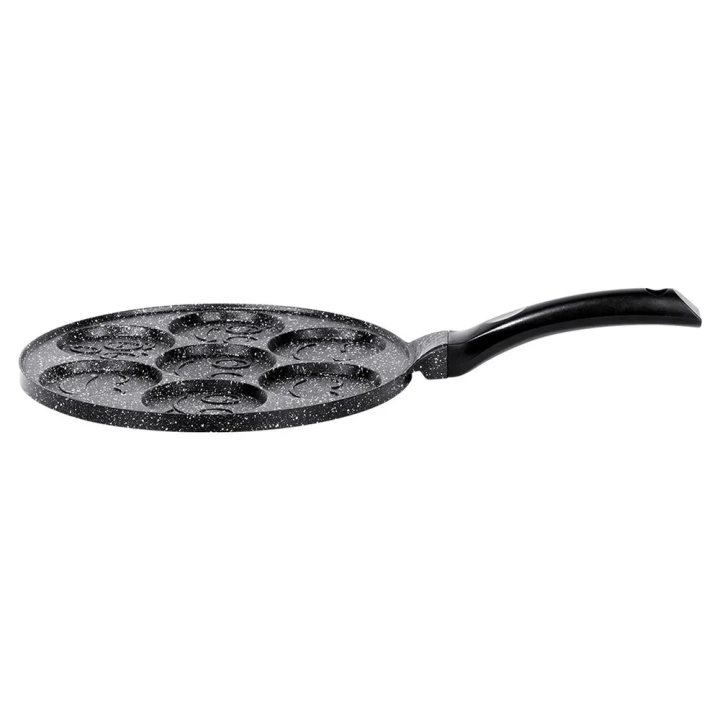 Patelnia do jajek granitowa 7 otworów BASIC LINE 26 cm