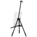 Sztaluga malarska z torbą metalowa czarna składana 162 cm