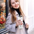 Kubek termiczny puszka marmur 700 ml