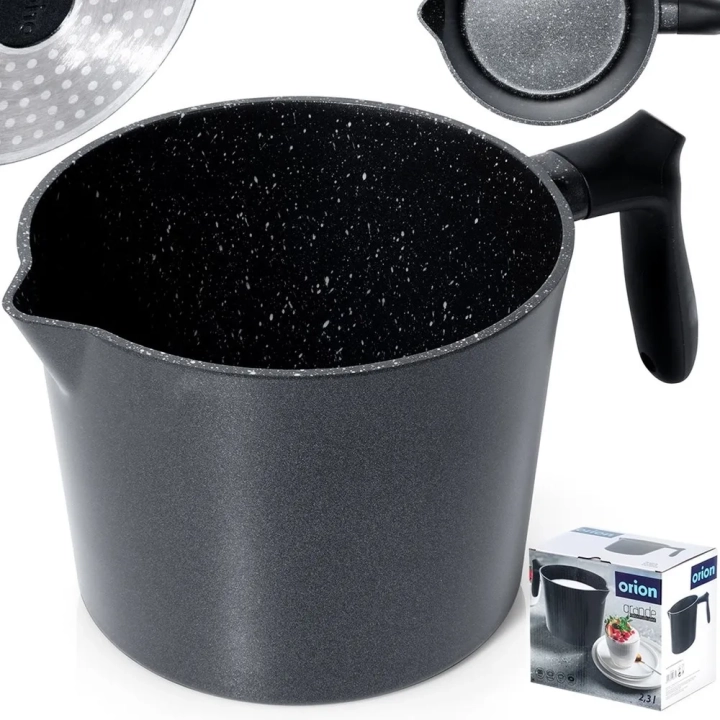 Garnek do mleka granitowy GRANDE 2,2 l