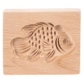 Foremka do ciastek drewniana ryba 10x8 cm