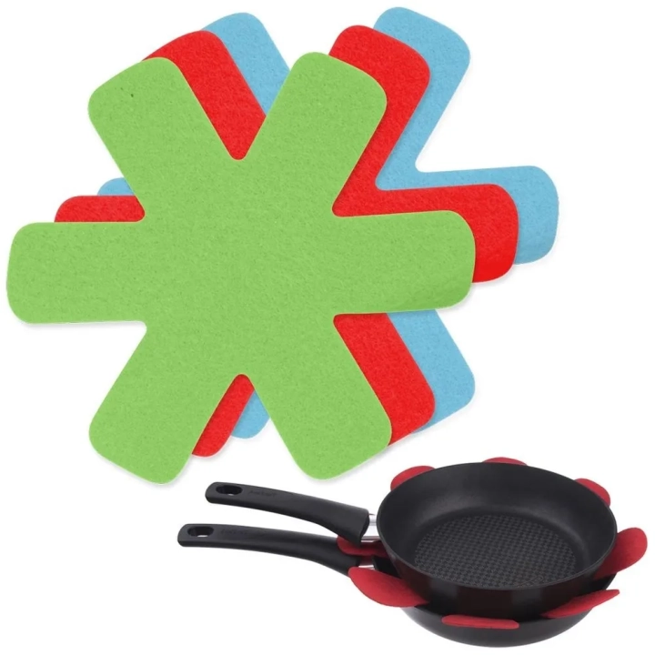 Przekładki ochronne do patelni 18 cm 5 szt.