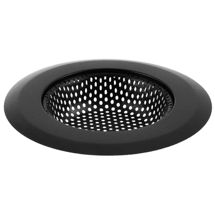 Sitko do zlewu stalowe czarne 11,5 cm