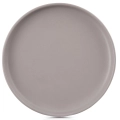 Talerz obiadowy płytki ceramiczny szary SKANDI 26,5 cm