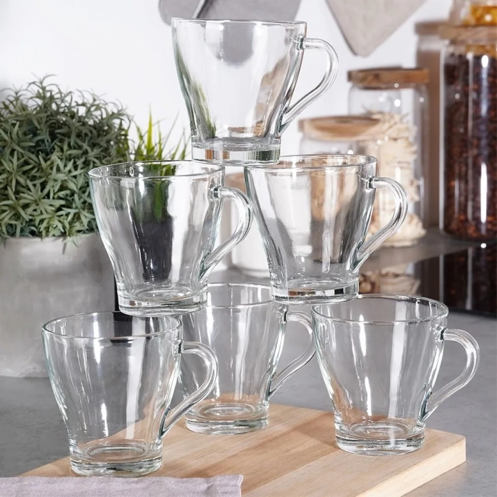 Szklanki do kawy i herbaty 250 ml 6 szt.