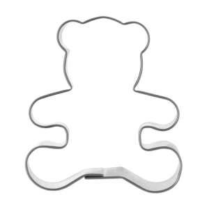 Wykrawacz do ciastek stalowy miś 5,5 cm