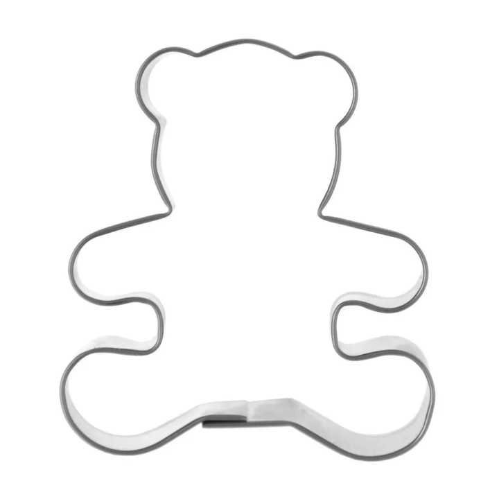 Wykrawacz do ciastek stalowy miś 5,5 cm