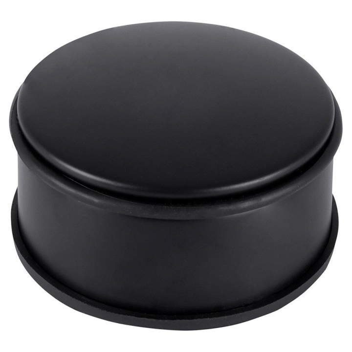 Stoper do drzwi metalowy czarny 11,5 cm