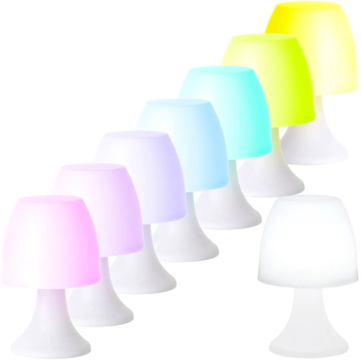 Lampka nocna LED multikolor 19 cm
