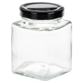 Pojemnik na przyprawy szklany 100 ml 24 szt. + 90 naklejek