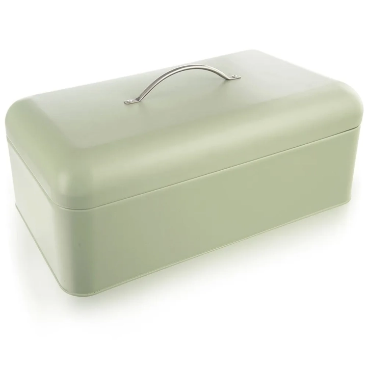 Chlebak metalowy zielony GREENISH 42,5x23x20 cm
