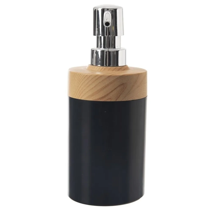 Dozownik do mydła czarny BLACK 380 ml