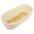 Koszyk do wyrastania ciasta na chleb rattanowy 1,5 kg / 32x15x9 cm