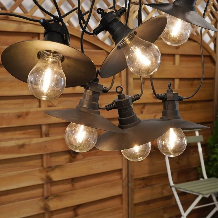 Girlanda ogrodowa LED 5,5 m 6 szt.