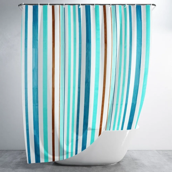 Zasłona prysznicowa haczyki wodoodporna 180x180 cm
