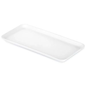 Taca do serwowania biała prostokątna 29,5x15 cm
