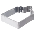Wykrawacz do ciastek stalowy domek 10 cm