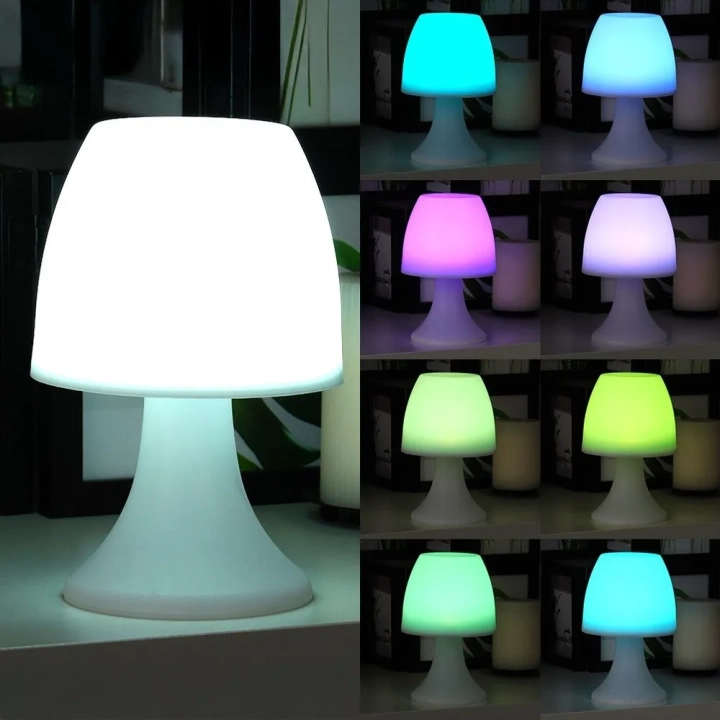 Lampka nocna LED multikolor 19 cm