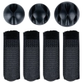 Organizer na kable pod blat biurka metalowy czarny
