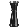 Miarka barmańska stalowa dwustronna BLACK 20/40 ml