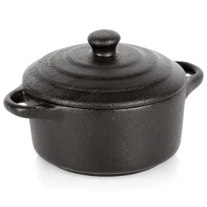 Miseczka do zapiekania porcelanowa z pokrywką 300 ml