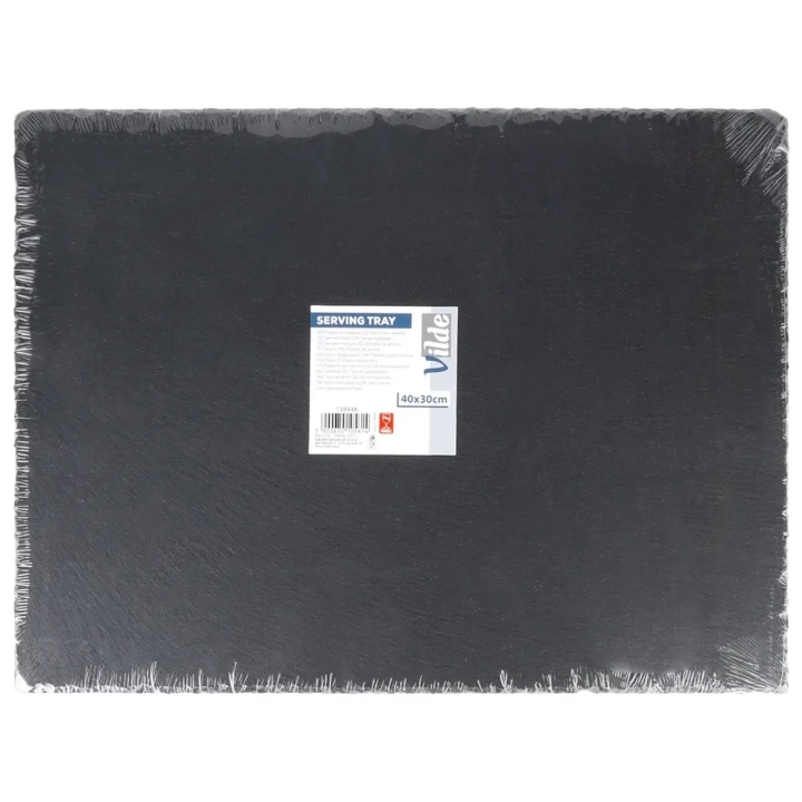 Taca do serwowania kamienna łupek prostokątna 40x30 cm