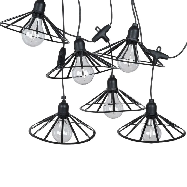 Girlanda ogrodowa LED 5,5 m 6 szt.