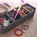 Pojemnik organizer na przyprawy szary 32x10,5x7 cm
