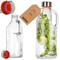 Butelka szklana z uchwytem 550 ml
