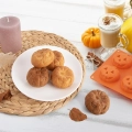 Forma do ciastek muffinek silikonowa Halloween 27x18x4 cm