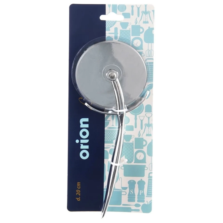Nóż do pizzy metalowy okrągły LUXY 20 cm