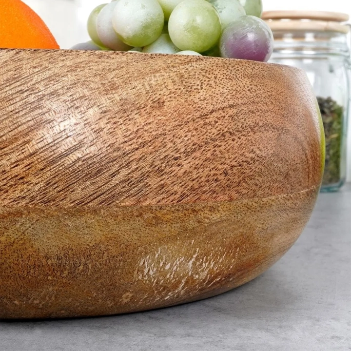 Miska drewniana MANGO 18,5 cm, 900 ml