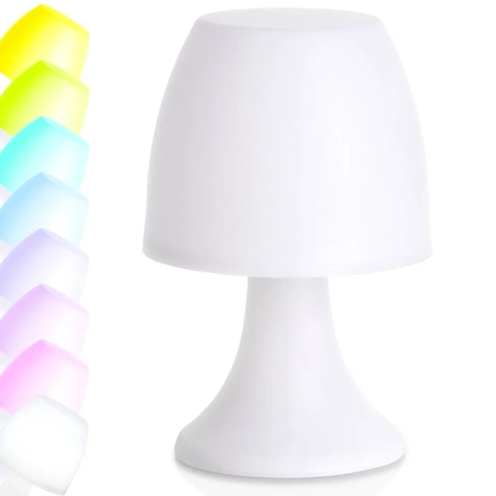 Lampka nocna LED multikolor 19 cm
