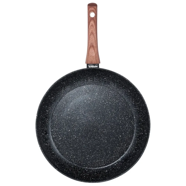 Patelnia granitowa BLACK&WOOD 32 cm