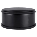 Stoper do drzwi metalowy czarny 11,5 cm