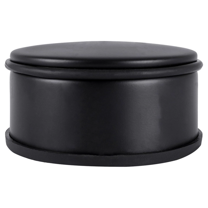 Stoper do drzwi metalowy czarny 11,5 cm