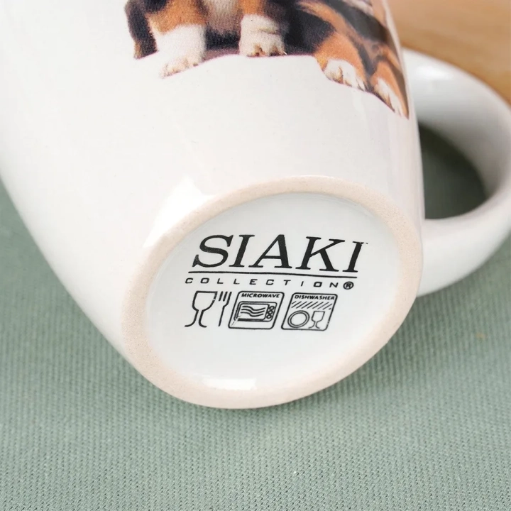 Kubki ceramiczne psy 220 ml 3 szt.