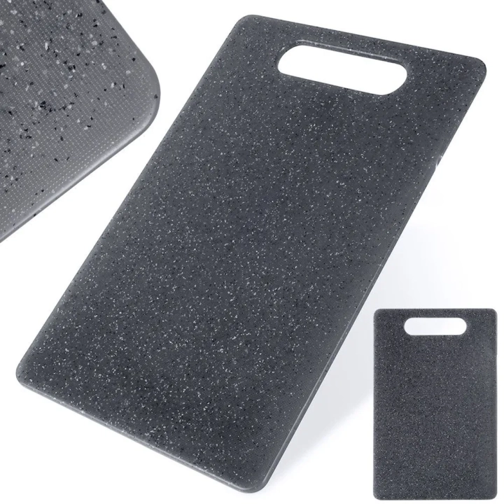 Deska do krojenia plastikowa szara 24x15 cm