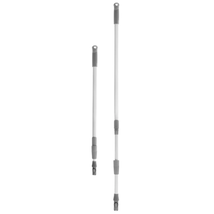 Kij do mopa i miotły stalowy teleskopowy CLEAN SYSTEM 94-158 cm